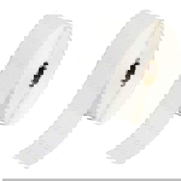 Label Maker Label: White, Nylon, 1,500 per Roll